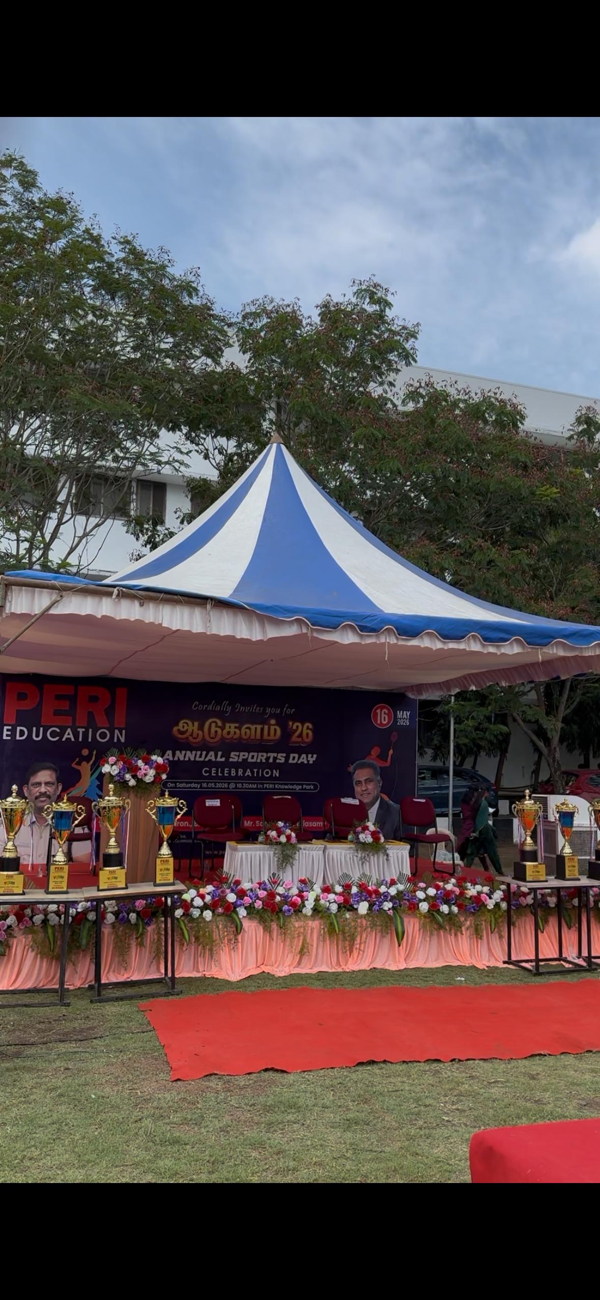College Event Setup